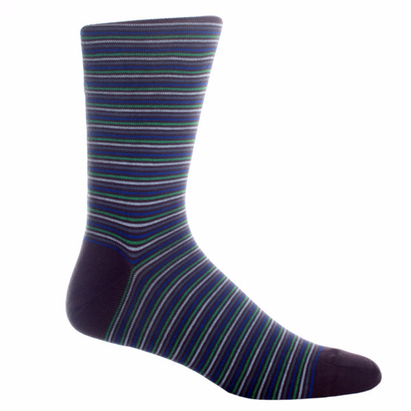 Thin Multi-Stripe Sock