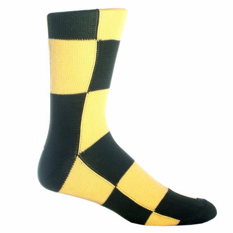 Large Check Sock