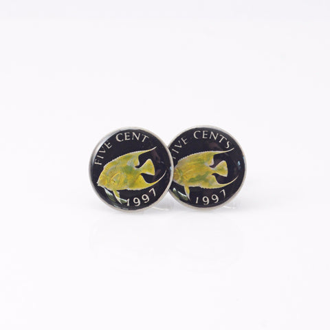 Painted Coin Cufflinks