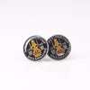 Painted Coin Cufflinks