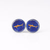 Painted Coin Cufflinks