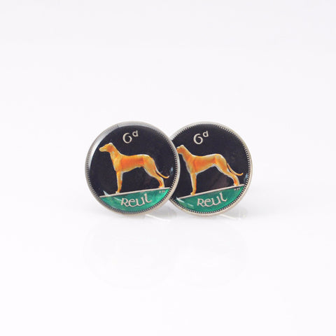 Painted Coin Cufflinks