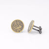 Brass Signature Nantucket Cufflinks