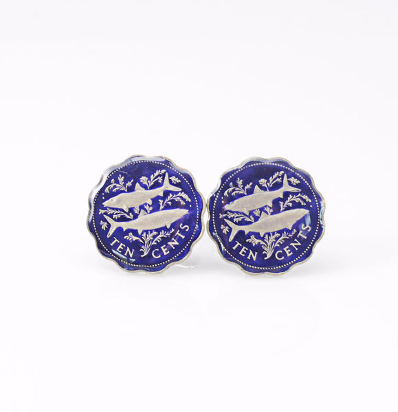 Painted Coin Cufflinks