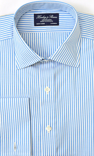 English Spread Collar French Cuff Shirt