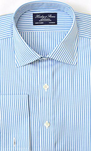 English Spread Collar French Cuff Shirt