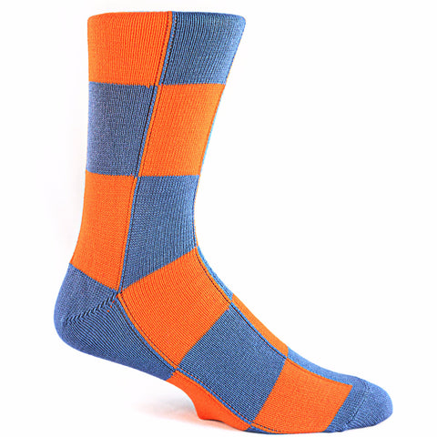 Large Check Sock