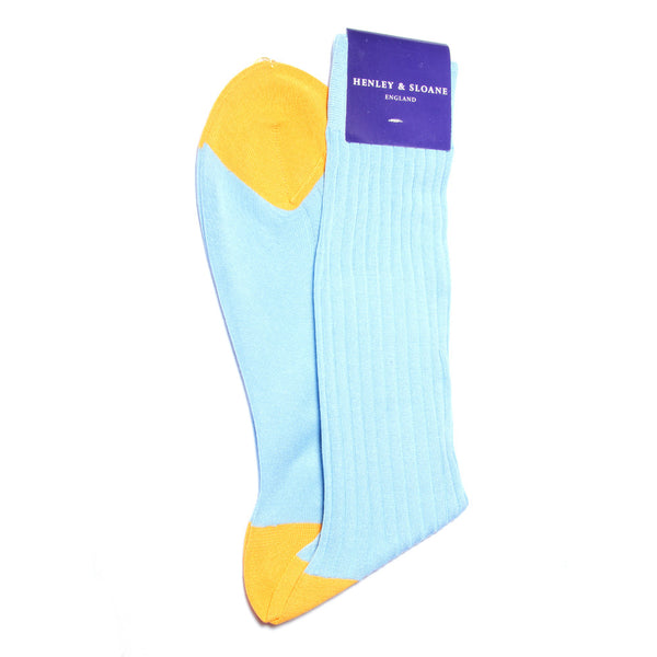 Heel/Toe Ribbed Dress Sock